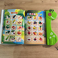 Книга інтерактивна Вімельбух WToys укр мов 19 тем казки пісні загадки скоромовки сенсорна маркер  25*1*26см (51822), фото 7