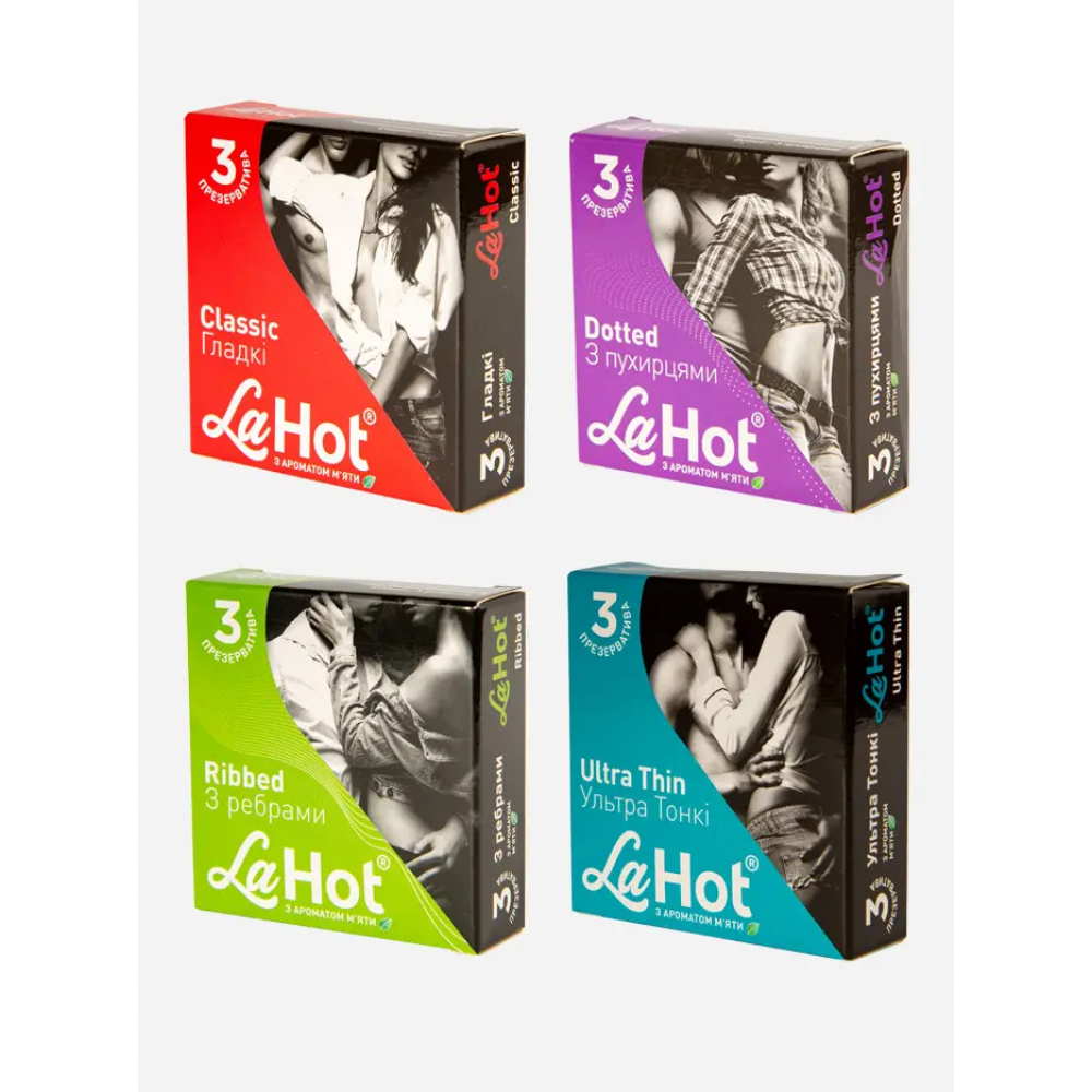 Презервативи La HOT Premium 3 шт., фото 1
