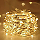 Гірлянда капля роси 20м 200led Warm White на батарейках, фото 4