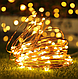 Гірлянда капля роси 20м 200led Warm White на батарейках, фото 8