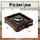 Компактна газова плита Nurgaz настільна побутова піч на 1 конфорку переносний таганок для природи вдома - фото 6 - id-p2413166571