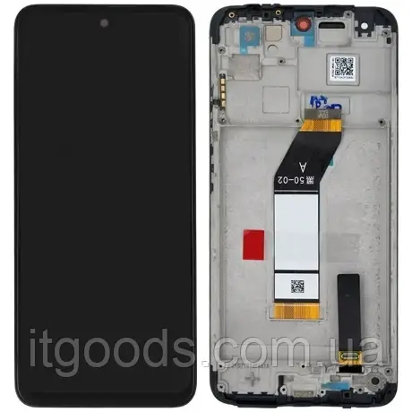 Дисплей (модуль) + сенсор з рамкою Xiaomi Redmi 10 Prime 1061119BI, 22011119TI, Original PRC