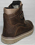 Черевики зимові підліткові на липучках від виробника модель АМП100-5, фото 4