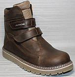 Черевики зимові підліткові на липучках від виробника модель АМП100-5, фото 2