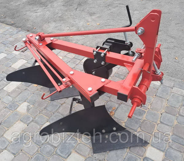 Плуг навісний Віракс 2-25 для мінітрактора  (з зачепами для борін), фото 1
