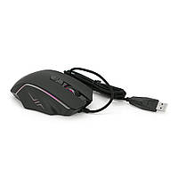 Миша провідна iMICE X4, 8 кнопок, 1200/2400/4800/7200 DPI, Led Lighting, 1,3м, Win7/8/10 Mac OS, Black, COLOR BOX, Q40