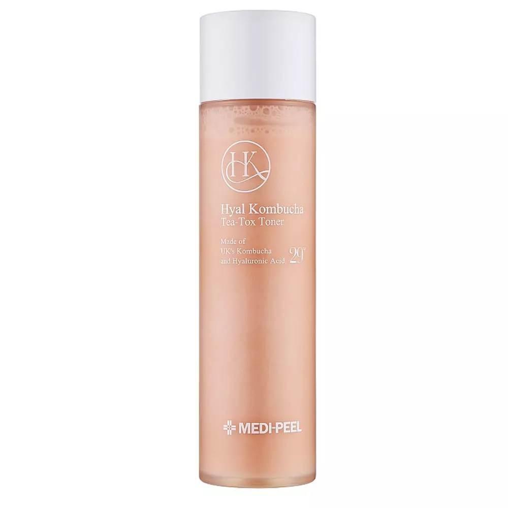 Тонер зволожувальний з комбучею та гіалуроновою кислотою Medi-Peel Hyal Kombucha Tea-Tox Toner, 150 мл