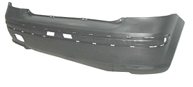 Бампер задній Hyundai GETZ 02-05 Fps без молдинга, чорн.під фарб.