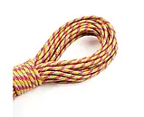 Фал поліпропіленовий плетений кольоровий, D6/25 м, фото 2