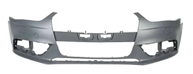 Бампер передній Audi A4 B8 12-16 S-LINE Fps отв.омив.фар, -отв.п/трон.