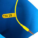 Навушники внутрішньоканальні Celebrat G7 з мікрофоном і кнопкою на пульті жовті, фото 4