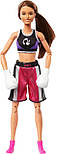 Барбі йога Боксер Безмежні Рухи Barbie️ Made to Move️ Career Brunette Boxer HRG40, фото 4