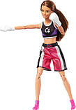 Барбі йога Боксер Безмежні Рухи Barbie️ Made to Move️ Career Brunette Boxer HRG40, фото 5