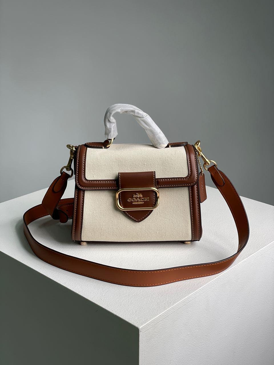 Стильна жіноча сумка Coach Hero Shoulder Bag