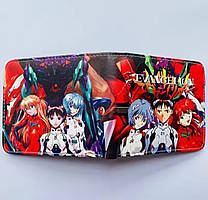 Гаманець дитячий аніме Євангеліон Evangelion фан візитниця подарунок