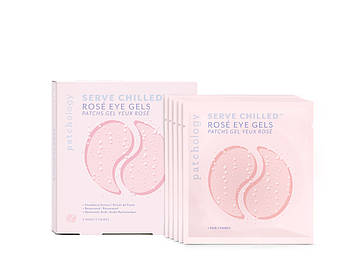 Освіжаючі патчі з екстрактом троянди Patchology Rosé Eye Gel