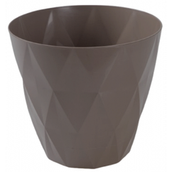 Квітковий горщик VIOLET HOUSE 0201 PRIZMA BROWN