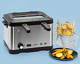 Фритюрниця Ambiano 95470 (3 кошики) 4л 2000вт (Німетчина), фото 9