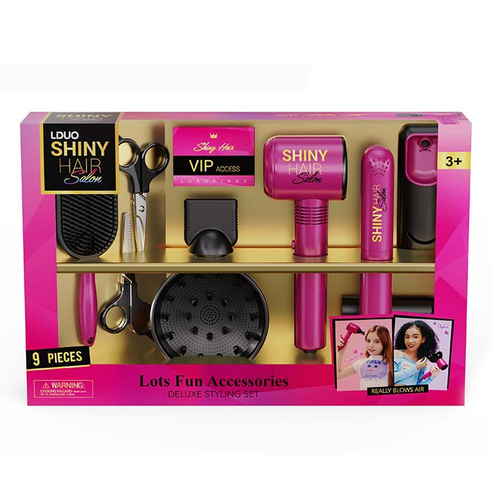 Набір аксесуарів набір перукаря, фен-повітря 626029, фото 1