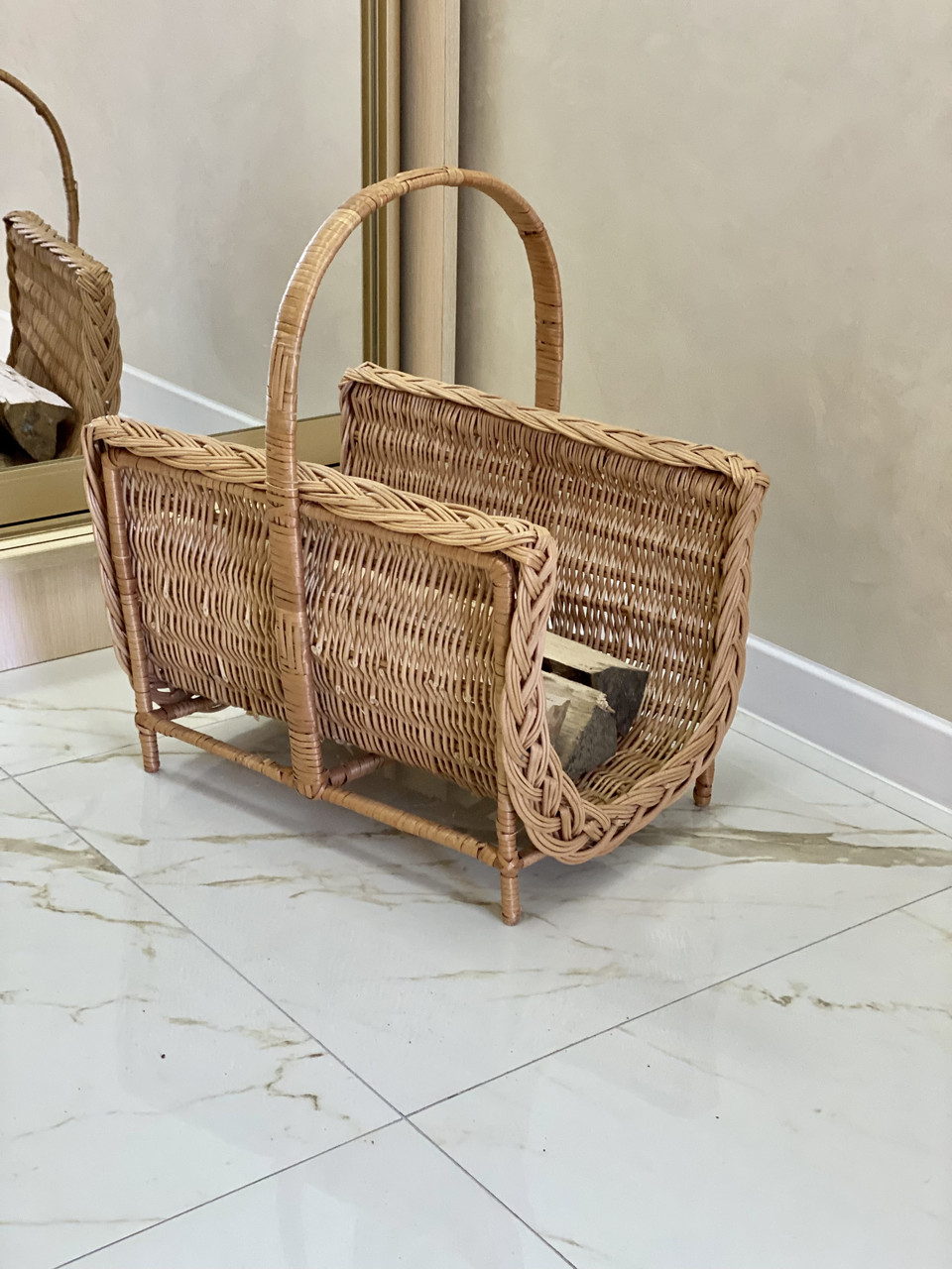 Кошик дровниця на ніжках Арт: Н 023, фото 1