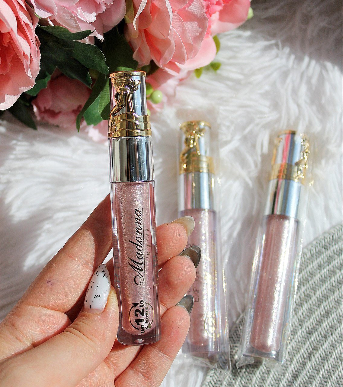Блиск для губ Romantic Collection з сяючими частинками