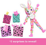 Лялька Barbie Cutie Reveal Кольорові пухнастики - кролик (HRK38), фото 7