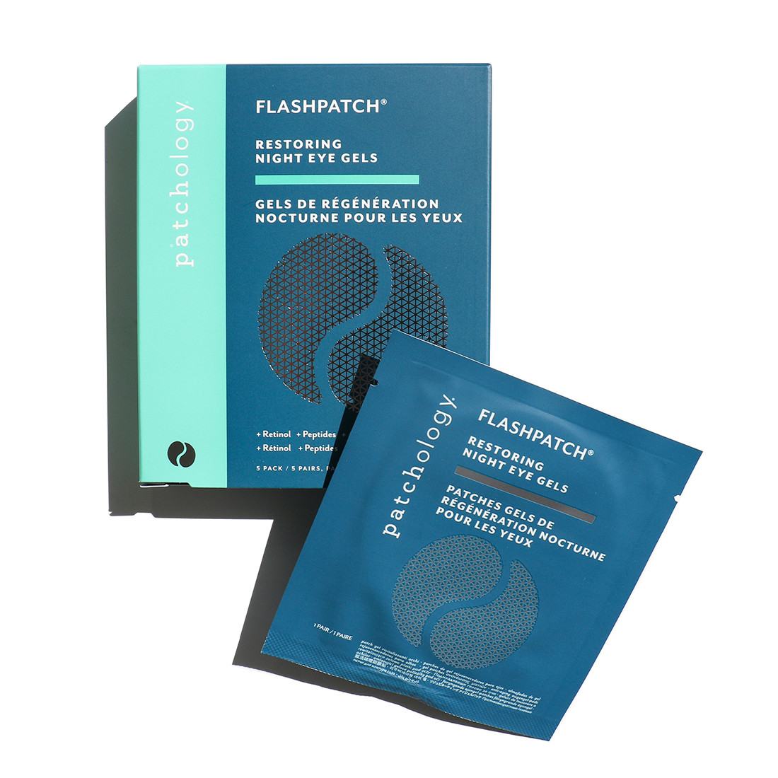 Нічні відновлюючі патчі Patchology FlashPatch Restoring Night Eye Gels