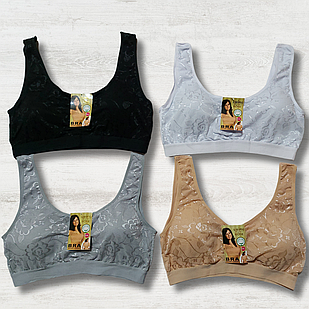 Топік Бавовняний Чашка C~D Батал Чорний (88058)