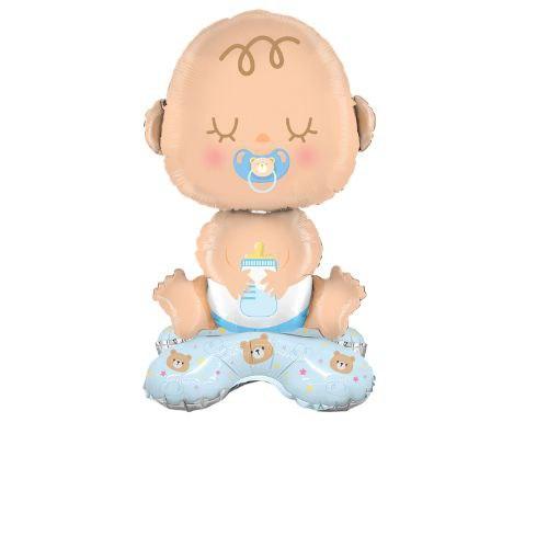 China 63*36 см Стояча фігура Пупс хлопчик Фольгований шар — В УП MrShar, фото 1