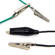 Комплект різнокольорових з'єднувальних проводів із затискачами типу «крокодил», фото 5