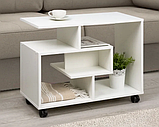Стіл журнальний з полицею MebelProff Mini-3, журнальний столик, стіл у вітальню, фото 9