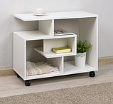 Стіл журнальний з полицею MebelProff Mini-3, журнальний столик, стіл у вітальню, фото 8