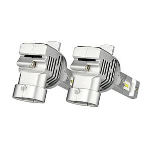 Світлодіодні міні LED лед лампи M3 цоколь HIR2 55W, світло 6500К, фото 3