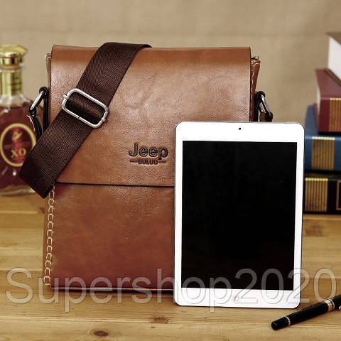 Мужская Сумка Jeep Buluo Light Brown — Купить Недорого на Bigl.ua ...