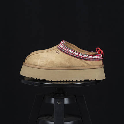 Зимові Жіночі Черевики UGG Tasman Platform Chestnut Brown / УГГ Тасман Платформ Чеснат Коричневі, фото 1