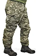 Штани вітровологозахисні ШВВЗ зимові статутні подвійні ЗСУ ММ-14 піксель 46\4, Камуфляж Піксель