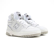 Чоловічі зимові кросівки Нью Баланс New Balance 650 White (хутро) BB650RWW, фото 5