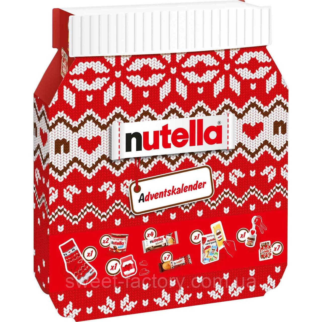 Адвент Nutella Advent Calendar 528g продажа, цена в Чернигове. Адвент