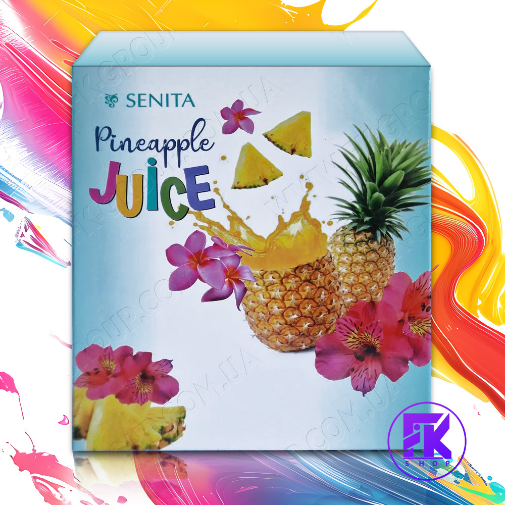 Набір для жінок Pineapplle Juice Senita: Гель для душу 200 мл + Крем для рук 125 мл