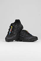 Зимові Чоловічі Кросівки Salomon XT-6 Advanced Gore-Tex All Black / Саломон ХТ-6 Адванст Гор Текс Олл Чорні, фото 5