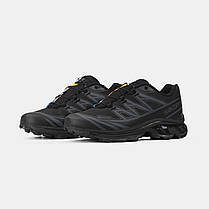 Зимові Чоловічі Кросівки Salomon XT-6 Advanced Gore-Tex All Black / Саломон ХТ-6 Адванст Гор Текс Олл Чорні, фото 5