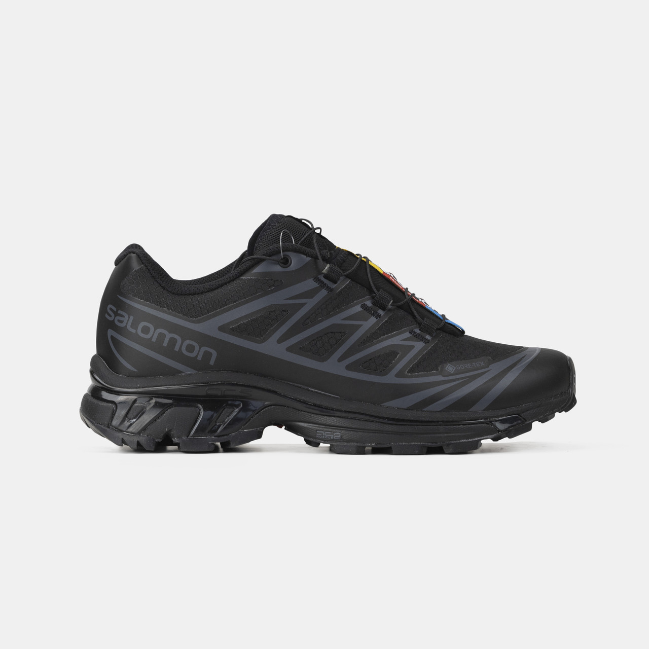 Зимові Чоловічі Кросівки Salomon XT-6 Advanced Gore-Tex All Black / Саломон ХТ-6 Адванст Гор Текс Олл Чорні