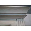 Шафа для одягу 3D(2S) з ДСП/МДФ ВАЙТ Ясен сніжний/Сосна срібна Gerbor, фото 3