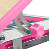 Дитяча парта + стілець трансформери для дівчинки FunDesk Piccolino III Pink, дитячий стіл зі стільцем для занять, фото 6