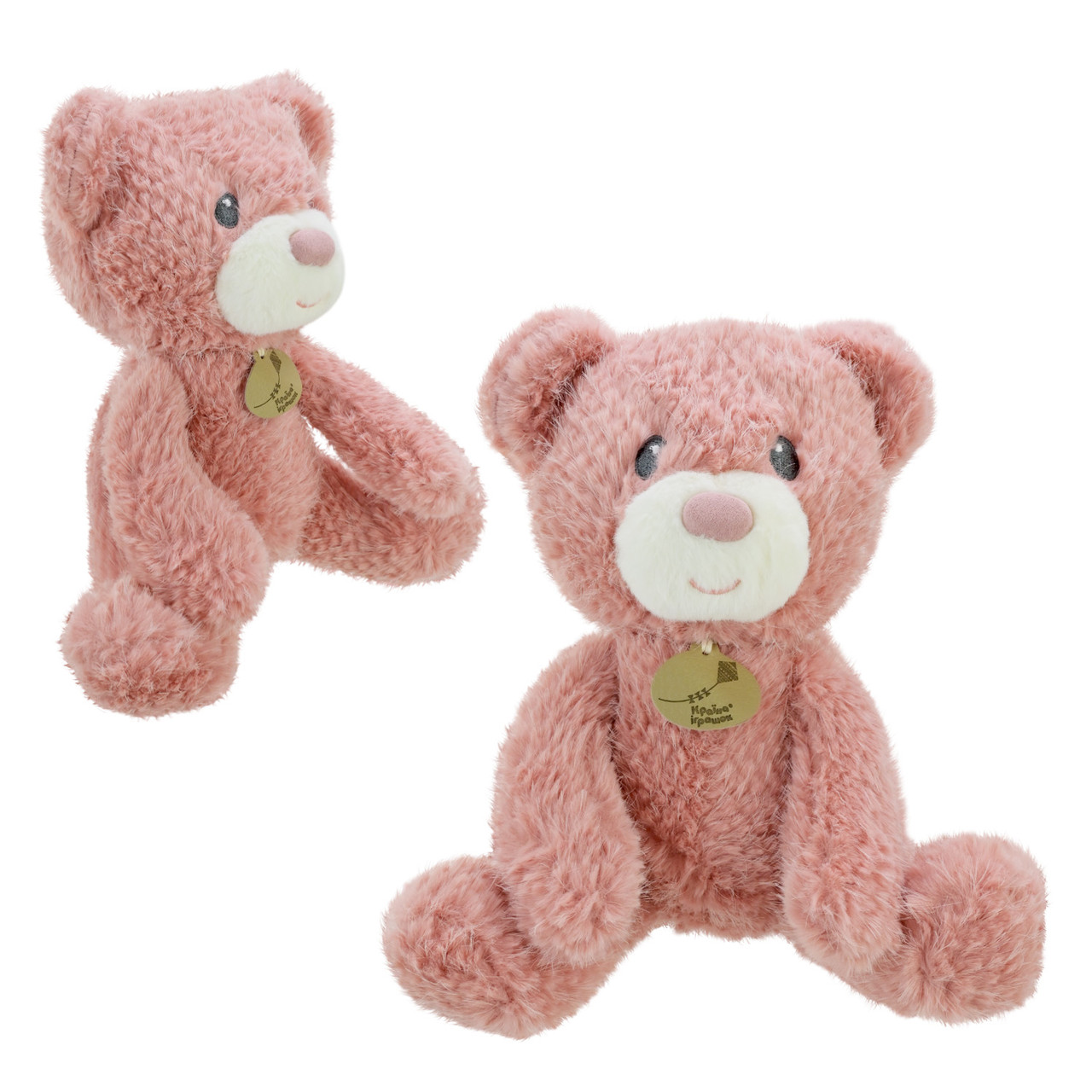 М'яка іграшка плюшевий ведмедик 23 см C47206 якісний приємний матеріал, фото 1