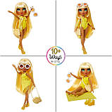 Лялька Рейнбоу Хай Пляжна Санні Медісон Rainbow High Swim & Style Sunny - Yellow 507284-EUC, фото 6