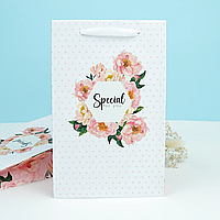 Подарунковий пакет "Special for you" 25х16х7 см