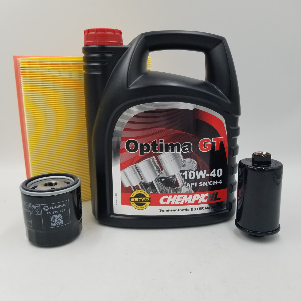 Олія Chempioil 10W-40 і фільтра Нексія (олія + фільтр повітряний + паливний + олійний)