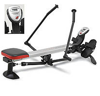 Гребний тренажер гідравлічний Toorx Rower Compact (ROWER-COMPACT) Рівні навантаження 12 Дисплей LCD