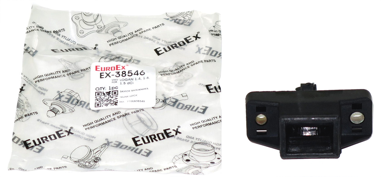 Замок багажника верхній Логан EuroEx Угорщина 7700838546
